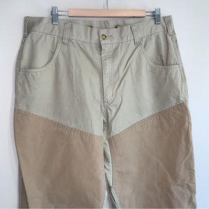 Orvis Men Size 36 Pants Fishing Outdoor Camping Hiking Chino Canvas Tan